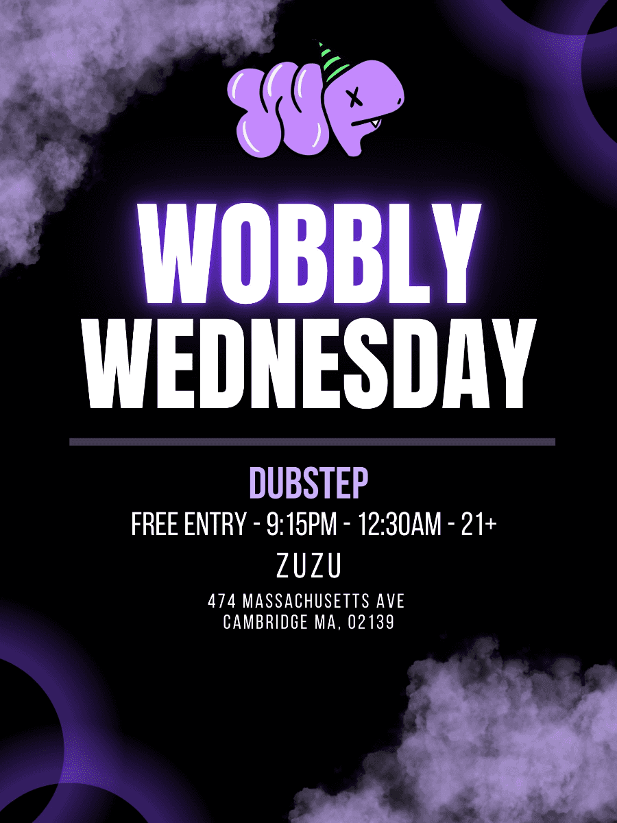 Flyer de Wobbly Wednesdays