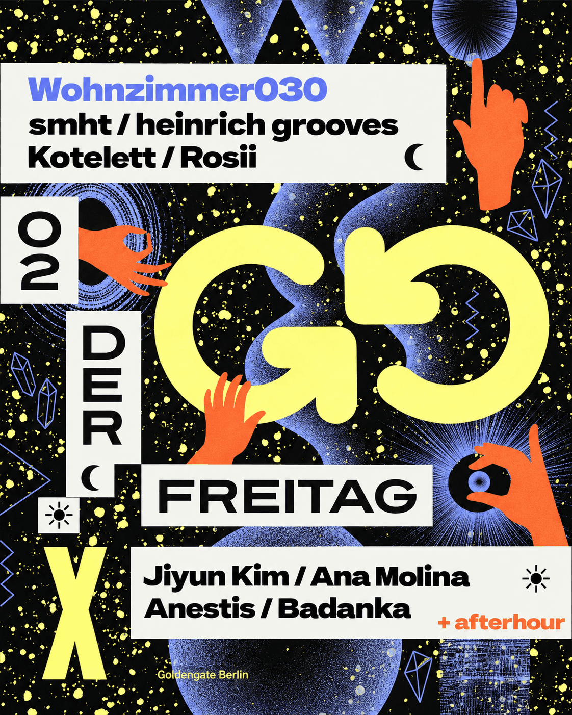 Flyer of Wohnzimmer030 + Afterhour