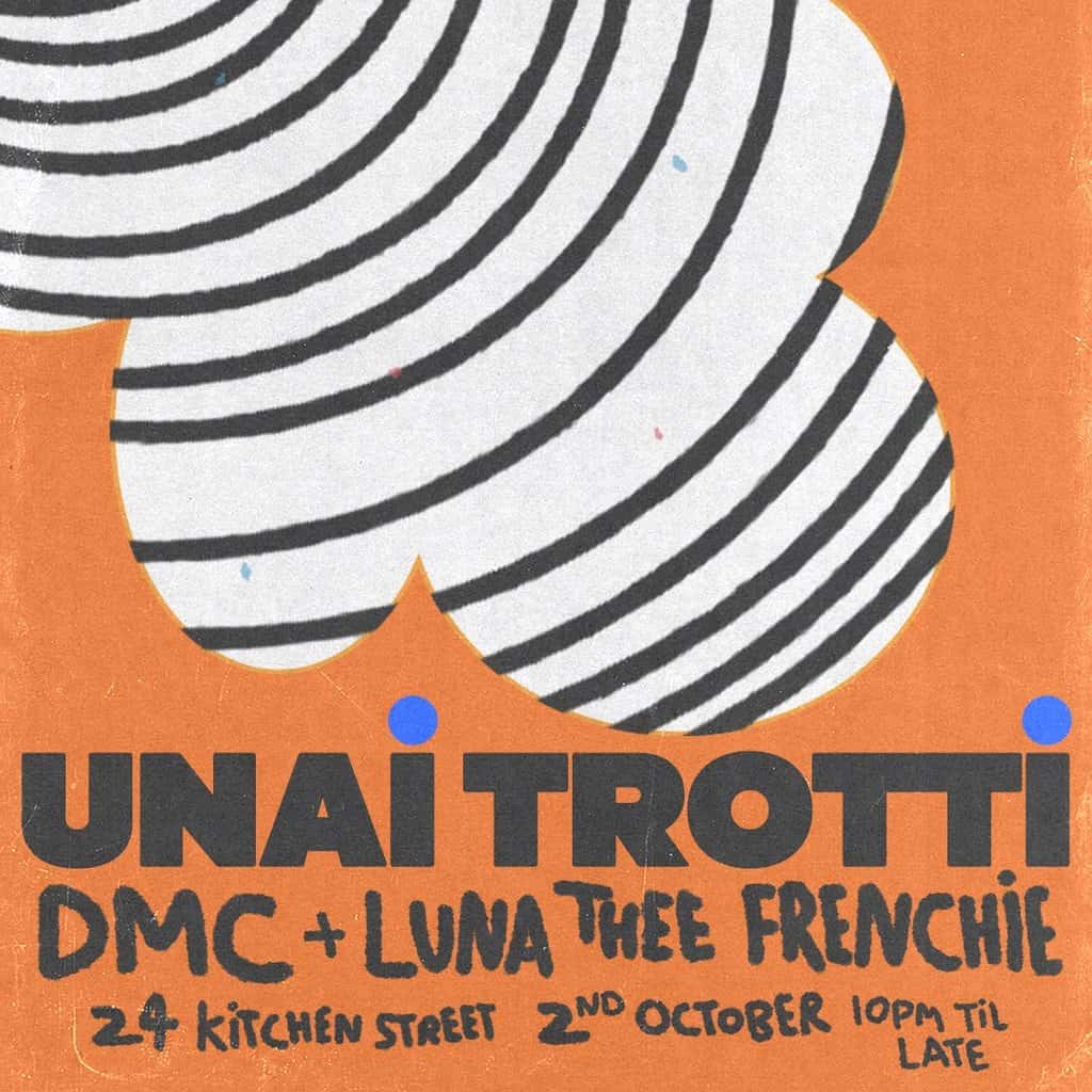 Flyer of Wonder Pot: Unai Trotti, DMC, Luna Thee Frenchie