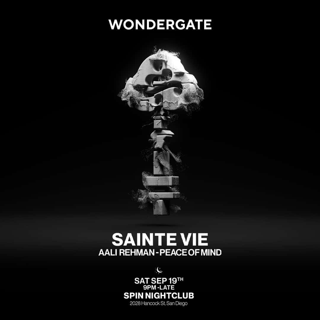 Flyer of WONDERGATE: SAINTE VIE