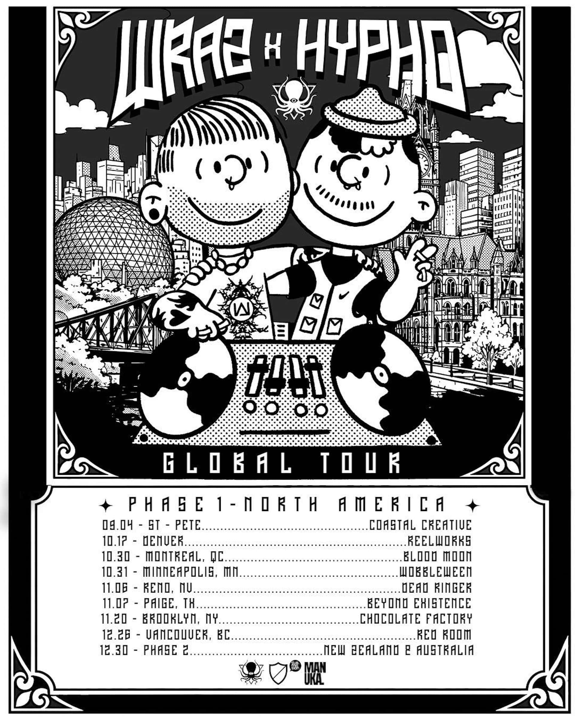 Flyer of Wraz & Hypho