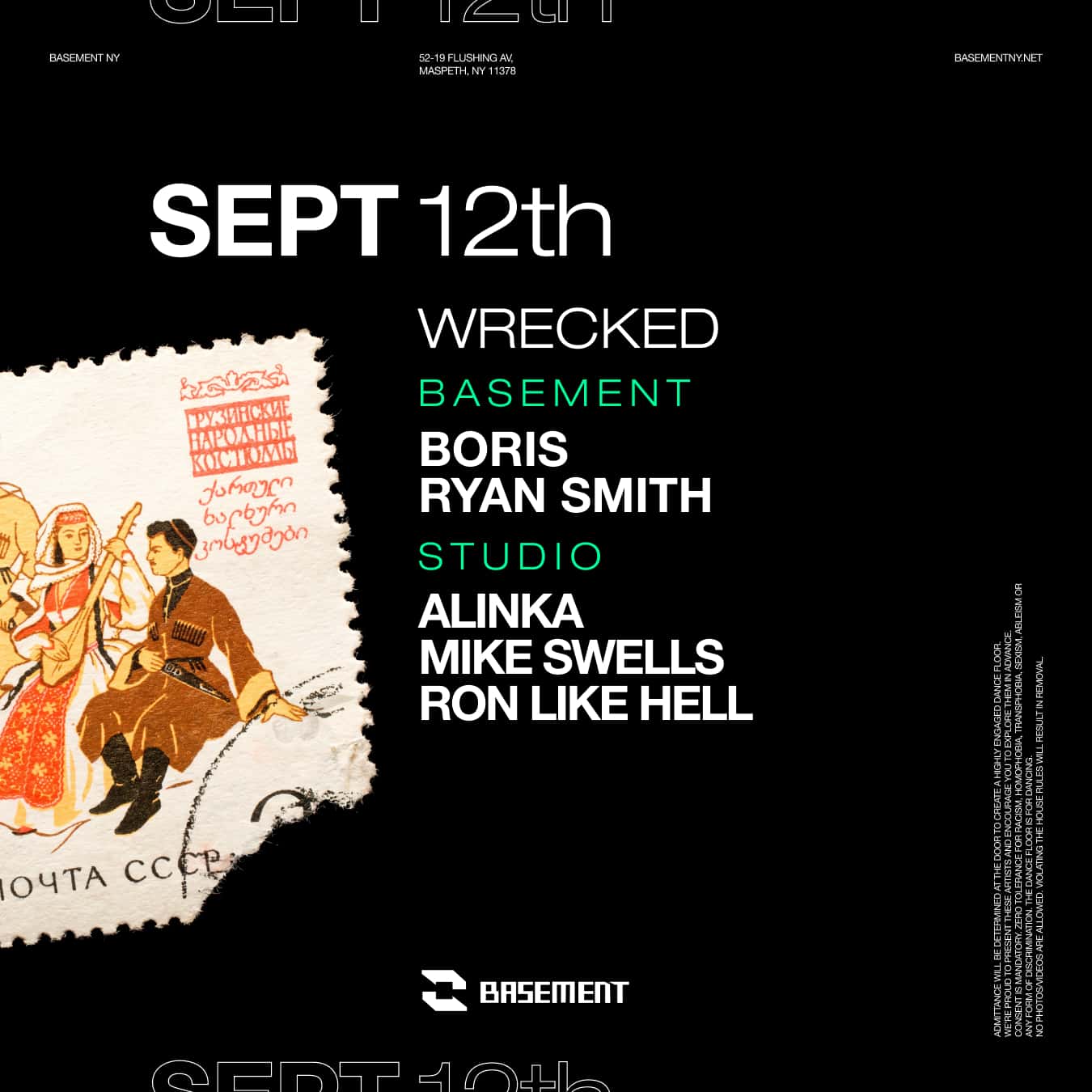 Flyer de WRECKED