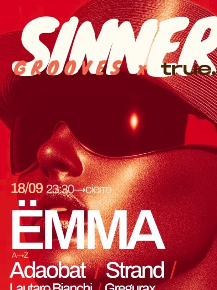 TRUE CLUB x SINNER GROOVES I ËMMA
