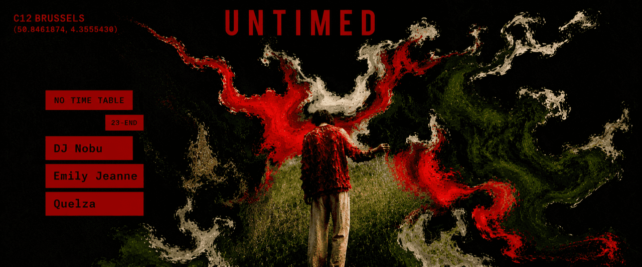 Flyer de C12 x UNTIMED w/ Quelza, DJ Nobu, Emily Jeanne