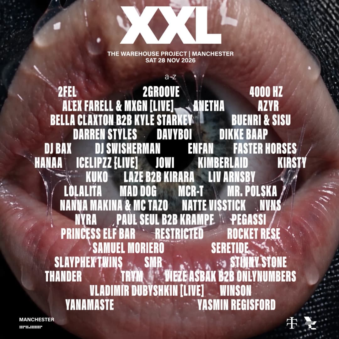 Cartel 1 de XXL TECHNO MANCHESTER