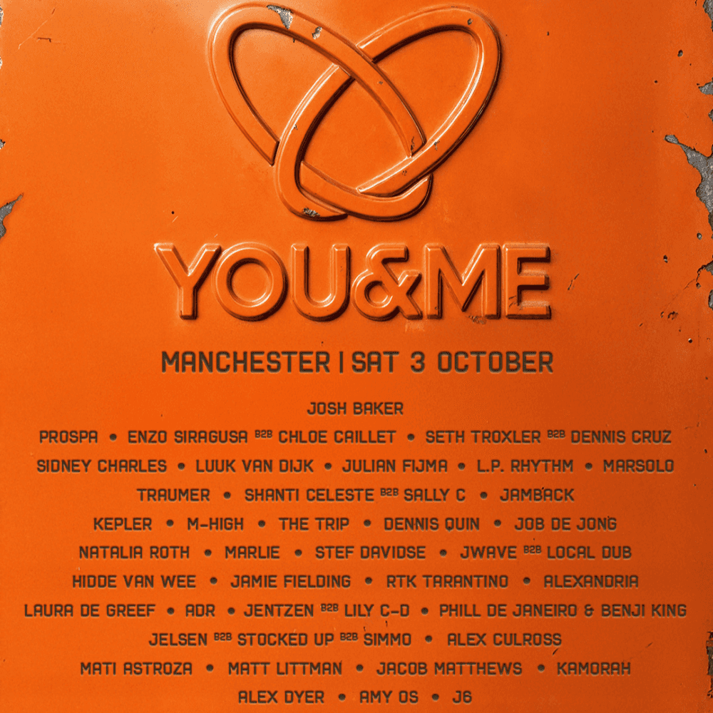 Flyer de YOU&ME – SATURDAY