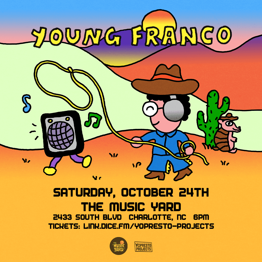 Flyer de Young Franco
