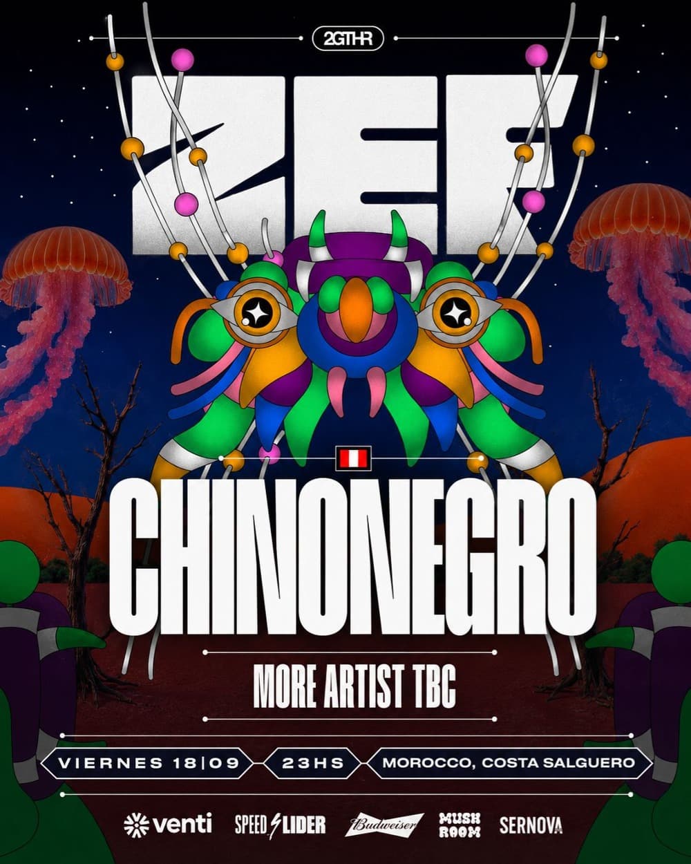 ZEF Pres. CHINONEGRO 🇵🇪 / VIERNES 18 DE SEPTIEMBRE
