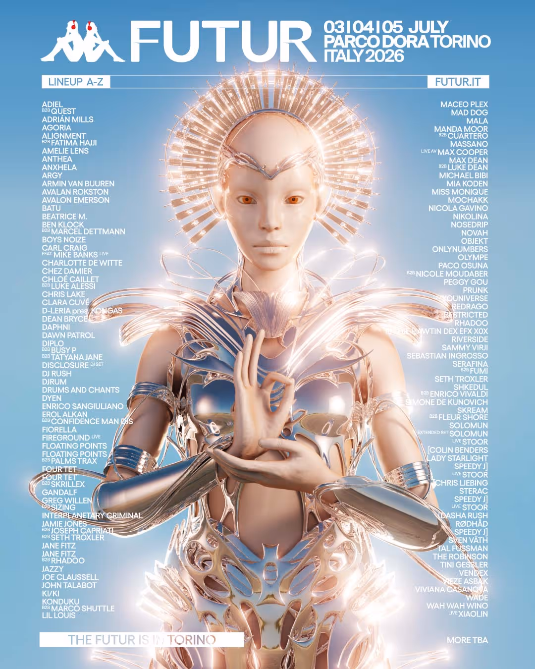Cartel 2 de Kappa FuturFestival 2026 - Sábado 4
