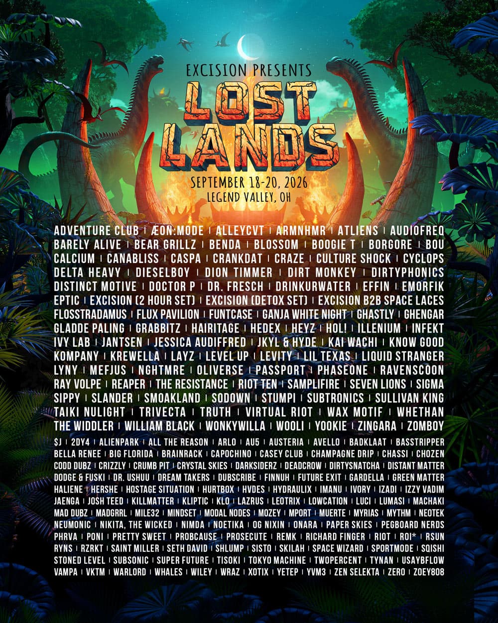 Lost Lands 2026 - Sábado 19