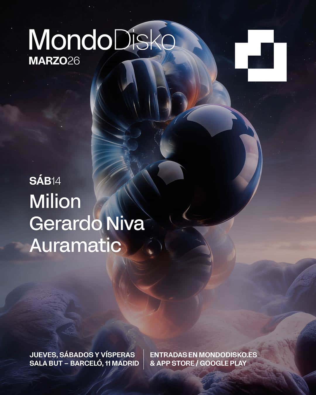 Cartel de Milion / Gerardo Niva / Auramatic