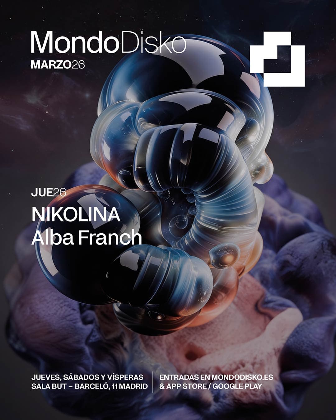 Cartel de Nikolina / Alba Franch