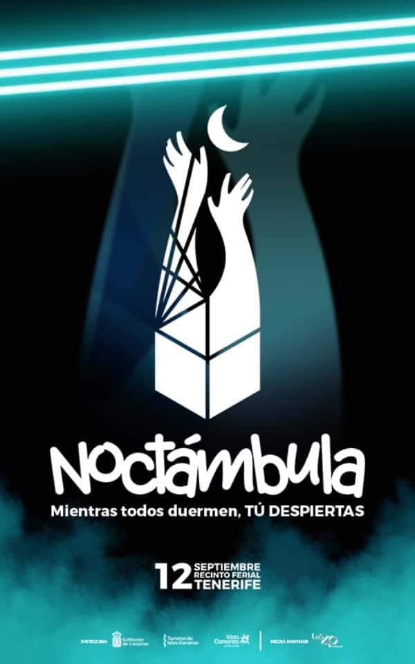 Cartel de Noctámbula Tenerife 2026 - Sábado 12