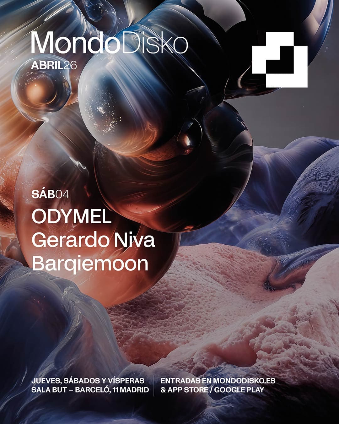 Cartel de Odymel / Gerardo Niva / Barqiemoon