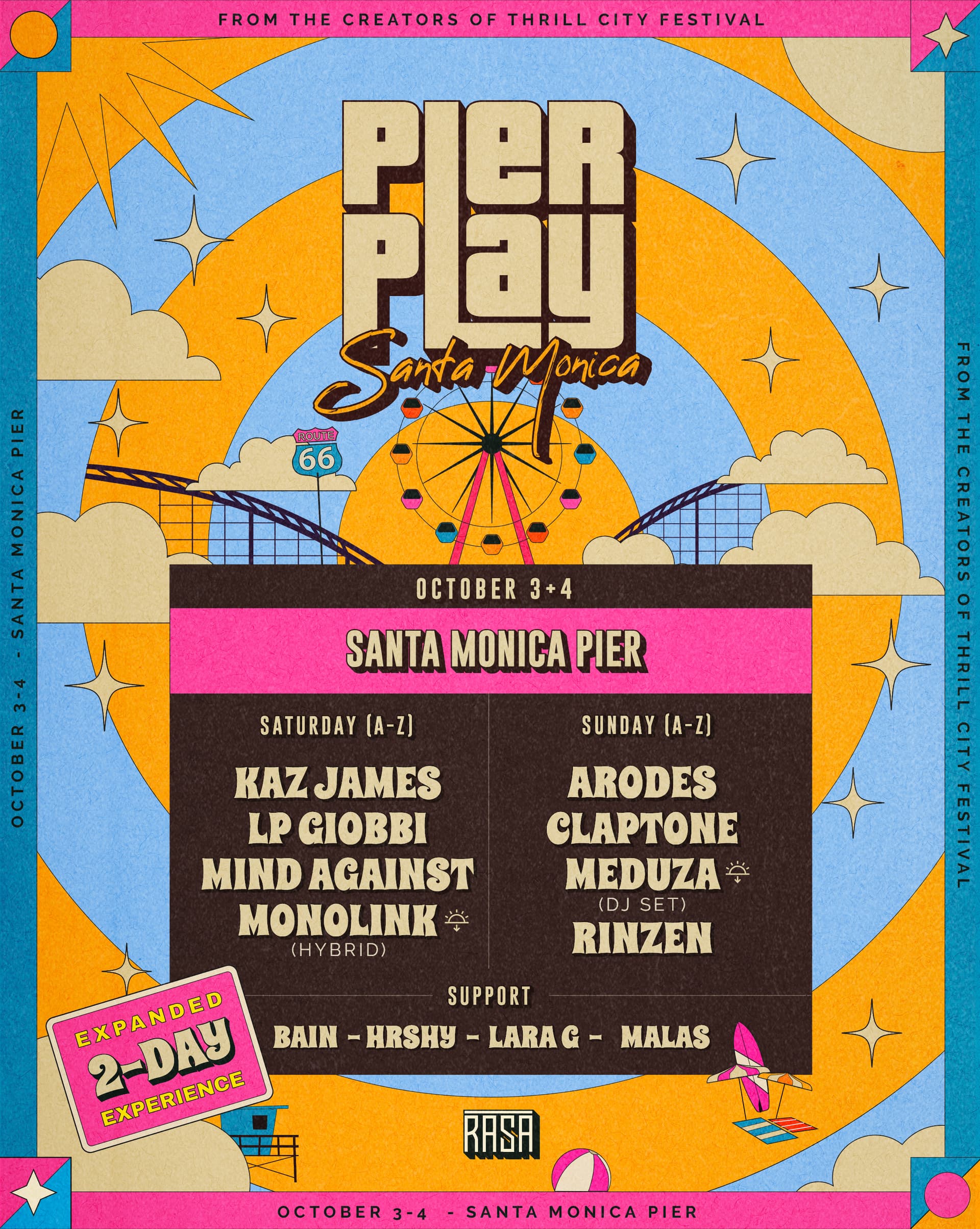 Pier Play Santa Monica 2026 - Domingo 4