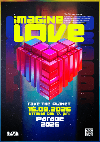 Cartel de Rave The Planet 2026 - Parade