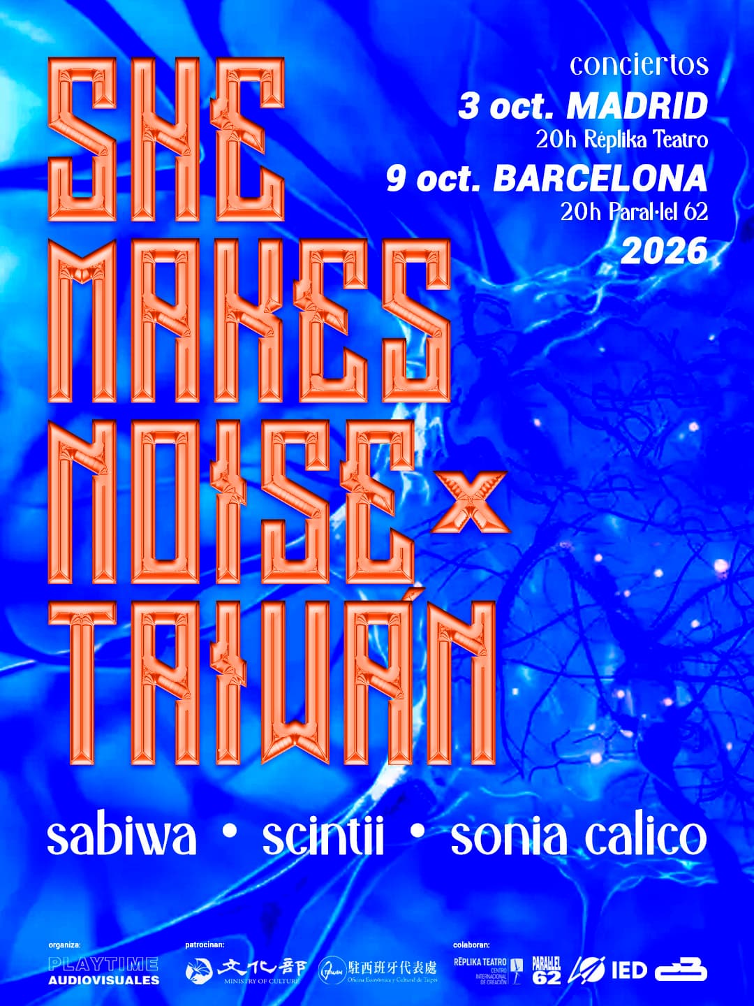 She Makes Noise x Taiwán 2026 - Viernes 2