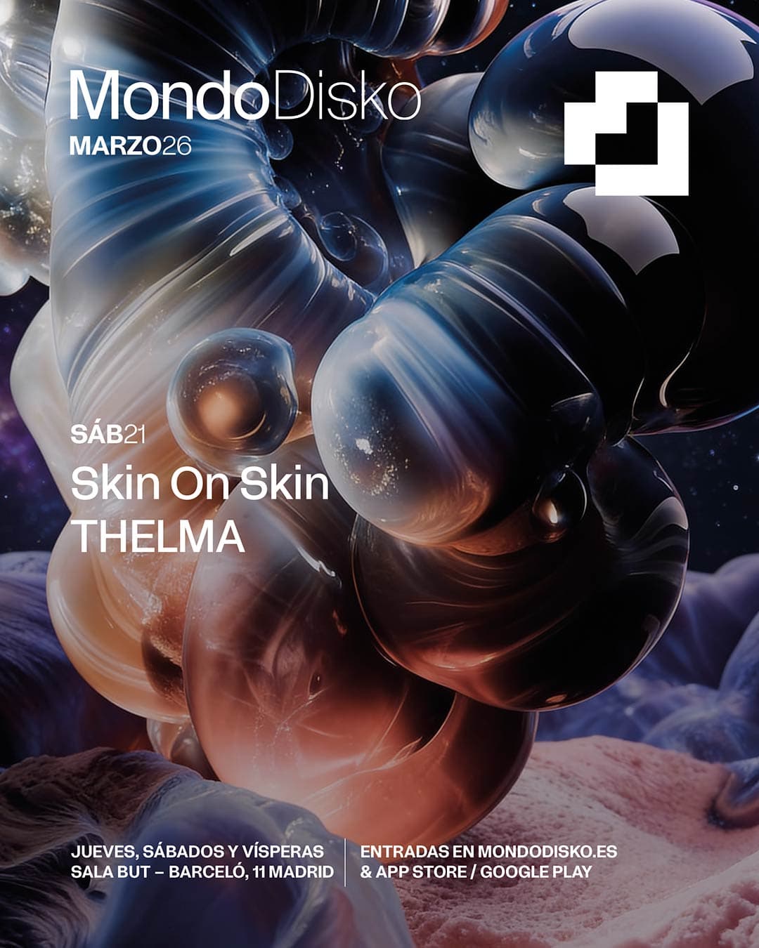 Cartel de Skin On Skin / Thelma