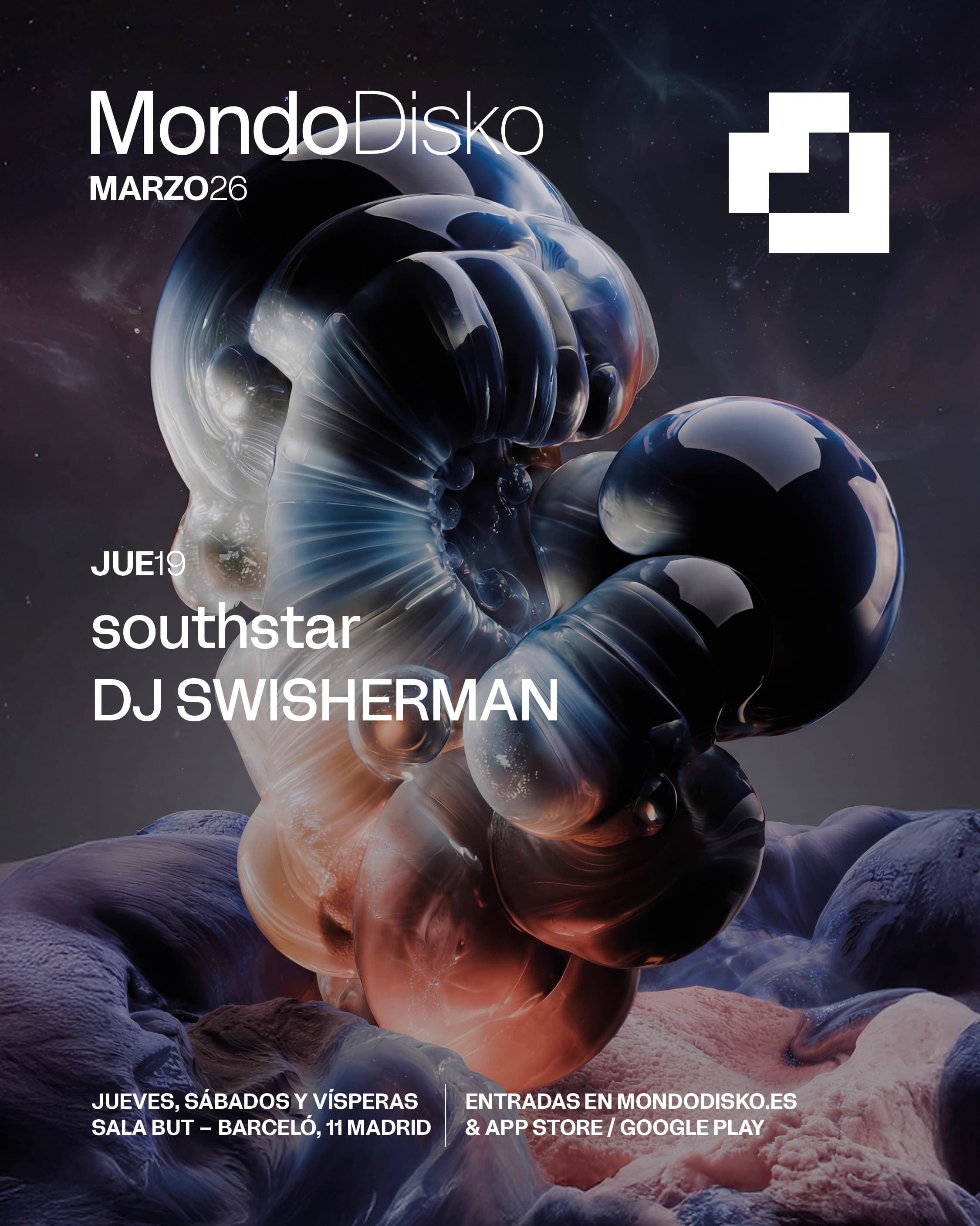 Cartel de Southstar / Dj Swisherman