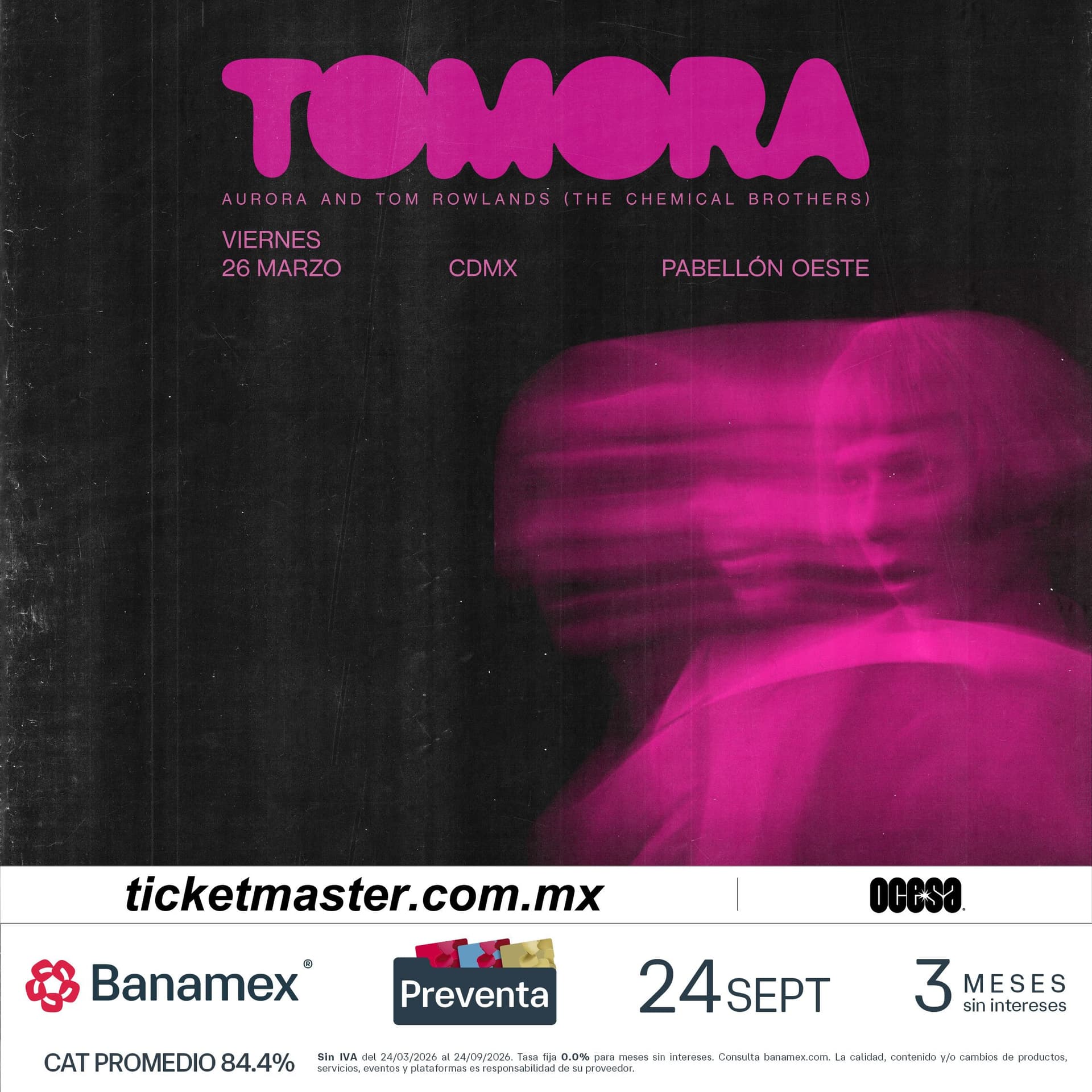 TOMORA Ciudad de México 2027 - Viernes 26