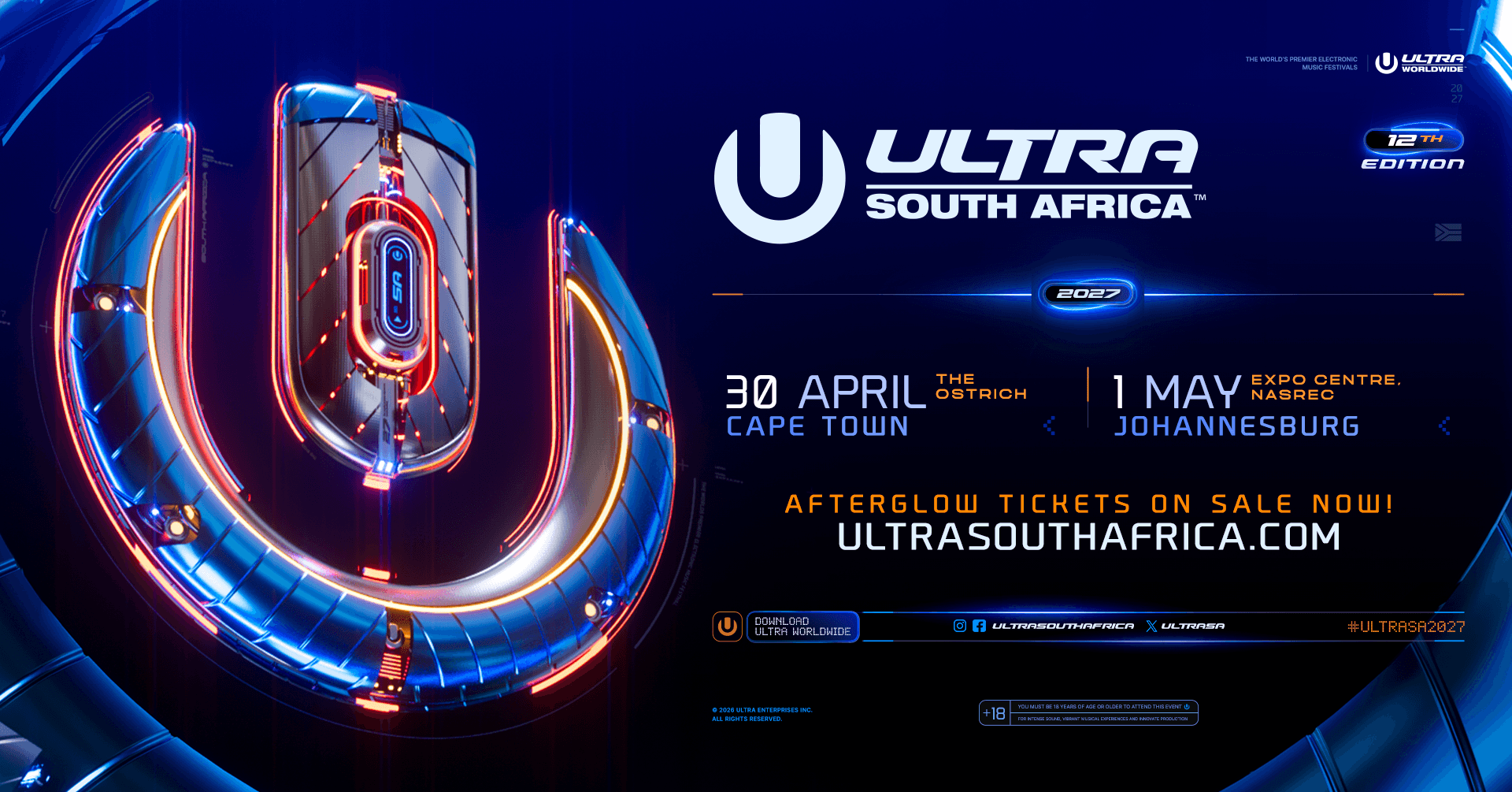 Ultra South Africa Cape Town 2027 - Viernes 30
