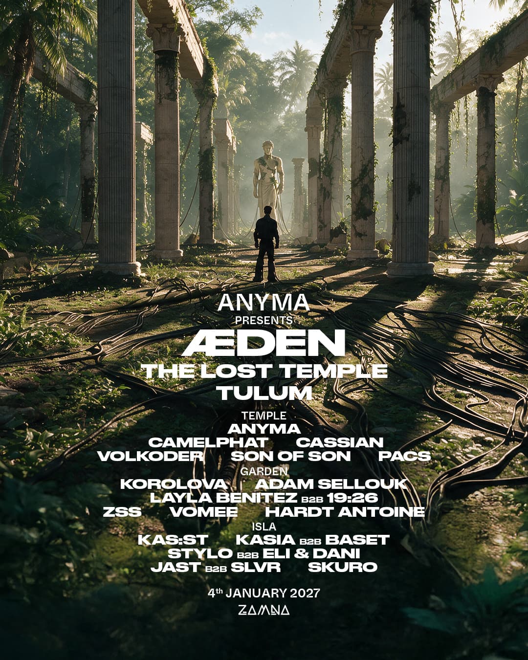Zamna Tulum 2027 - Lunes 4