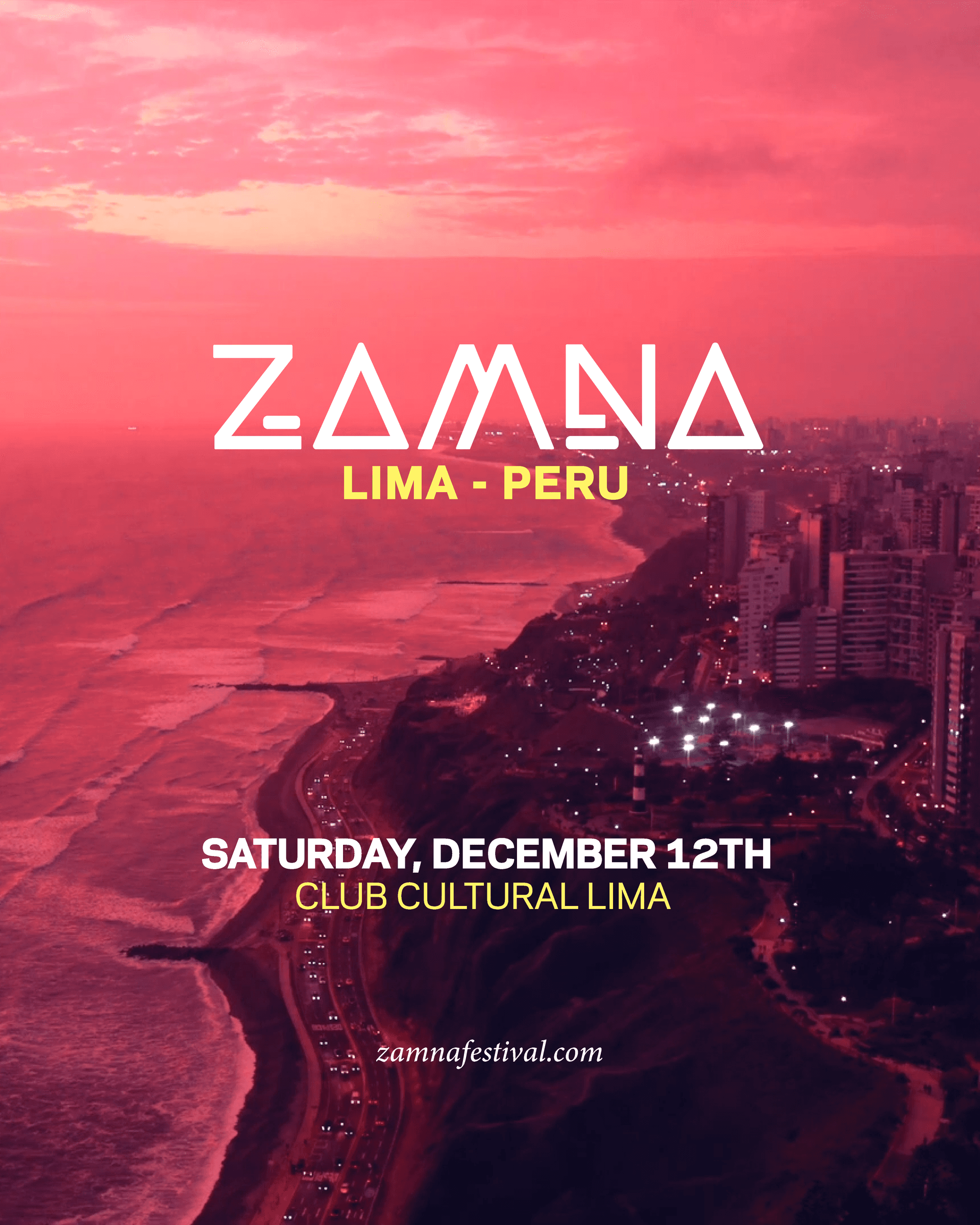 Zamna Lima 2026 - Sábado 12