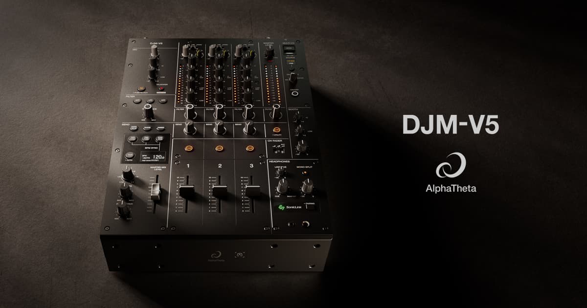Análisis técnico: AlphaTheta DJM-V5, ¿el eslabón perdido de la mezcla híbrida?