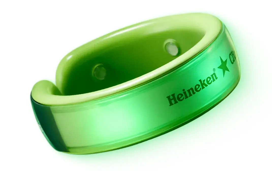 Heineken The Clinker: Pulsera social para festivales 2026
