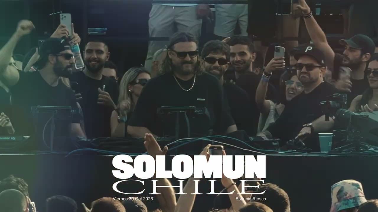 Solomun confirms his long-awaited return to Chile in 2026