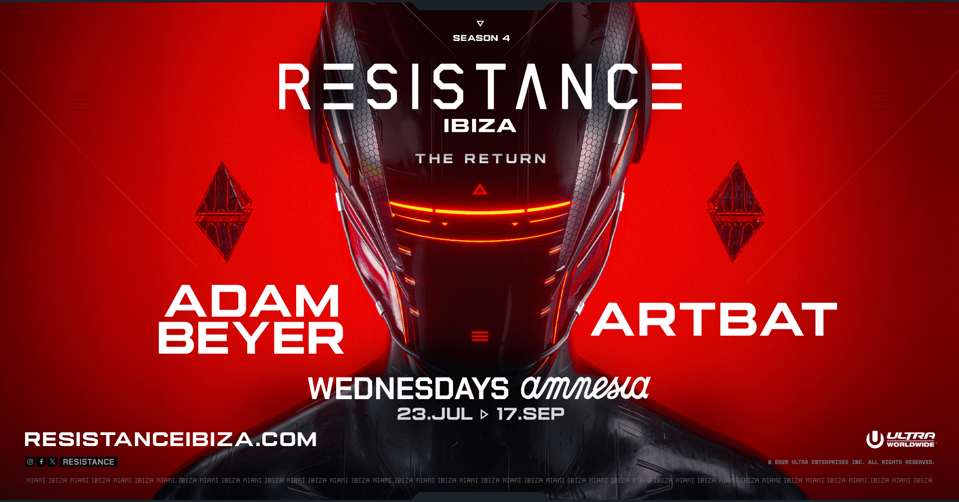 RESISTANCE Ibiza 2026: The Techno Lineup That Breaks Amnesia