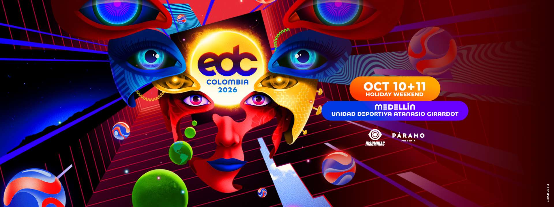 EDC Colombia 2026: Cartel oficial con más de 80 artistas