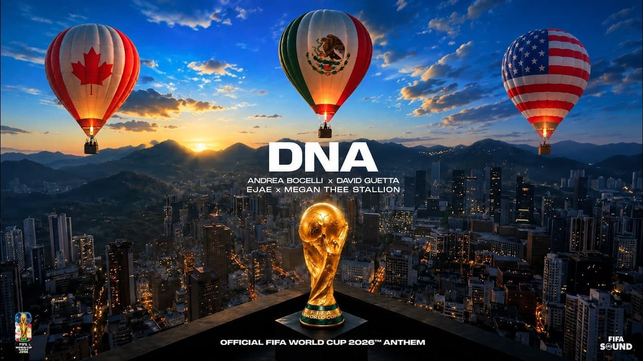 David Guetta produces 'DNA', the official anthem of FIFA 2026