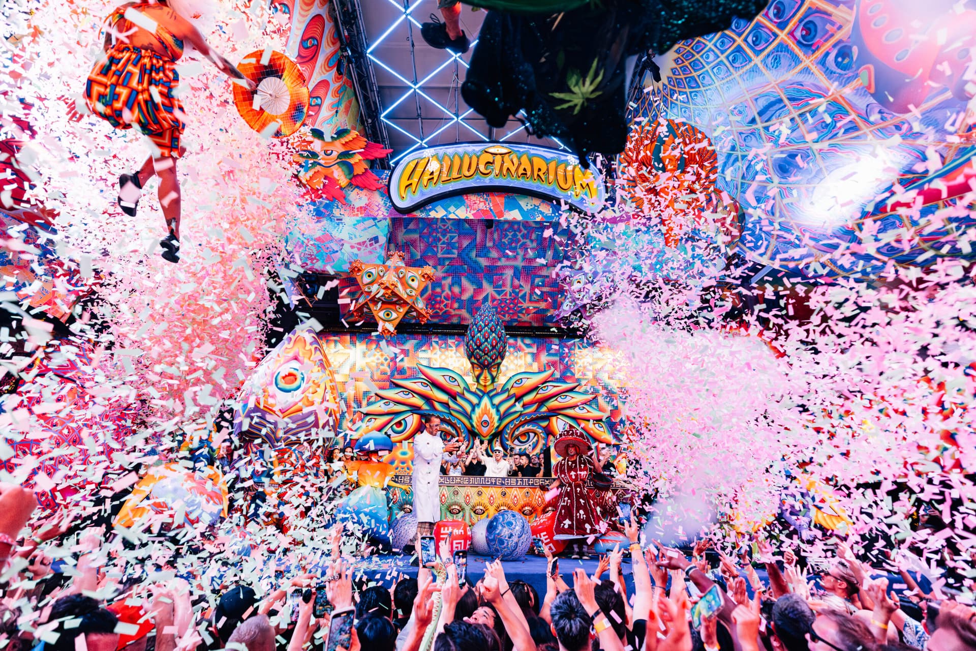 elrow debuts Hallucinarium at the UNVRS hyperclub in Ibiza
