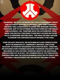 Defqon.1 2026 Restringe el Acceso por Calor Extremo
