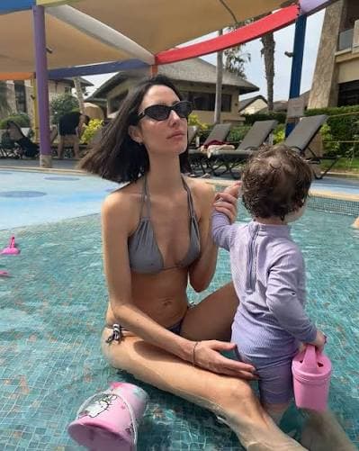 Amelie Lens confirma el embarazo de su segunda hija