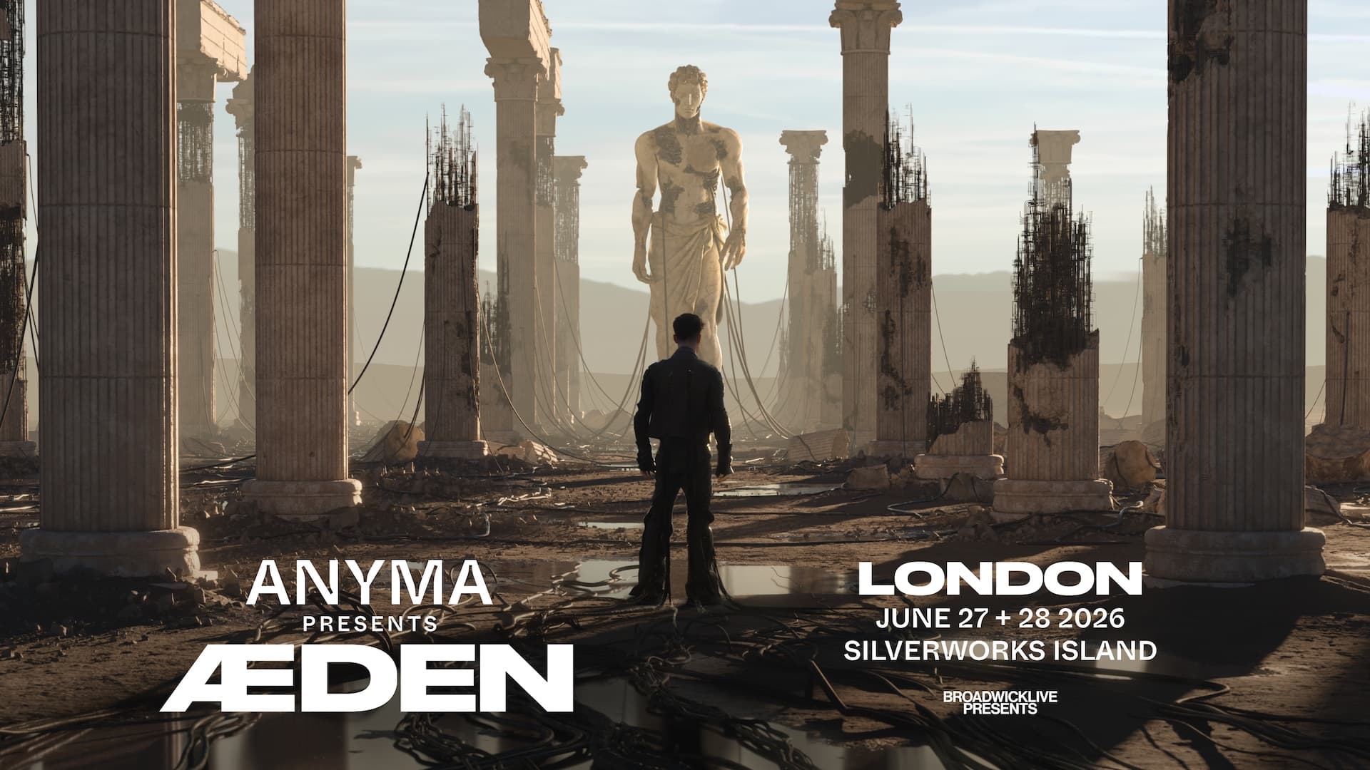 Anyma estrena el show visual ÆDEN en Londres con nuevos IDs