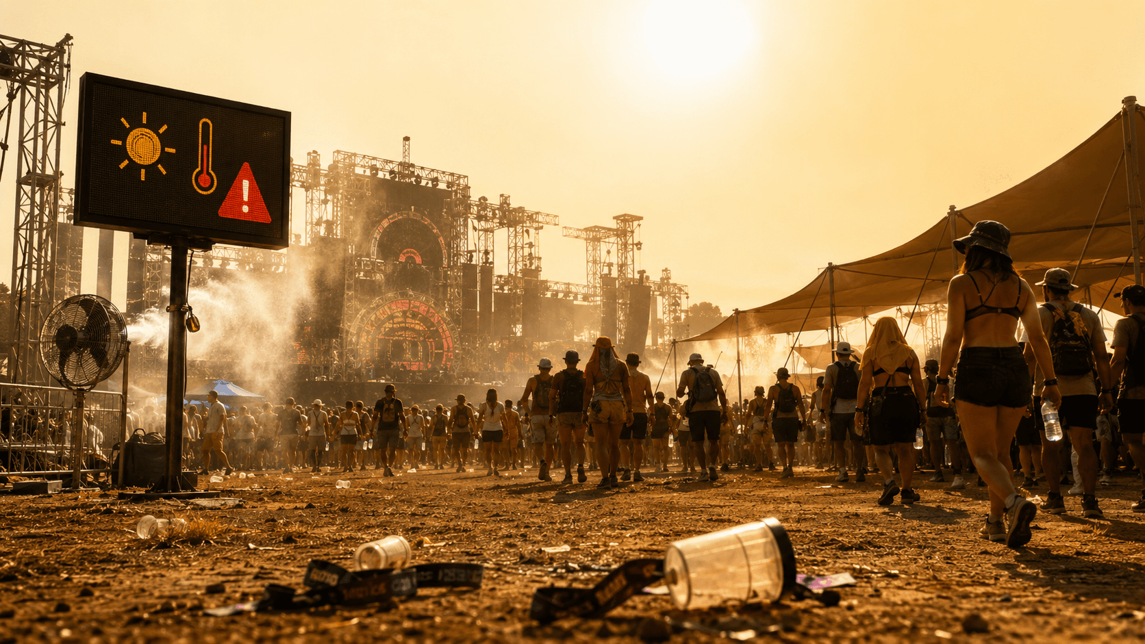 El fin del verano raver: calor, inercia y evolución
