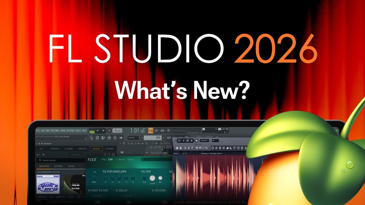 FL Studio 2026 redefine el motor FLEX y optimiza CPU