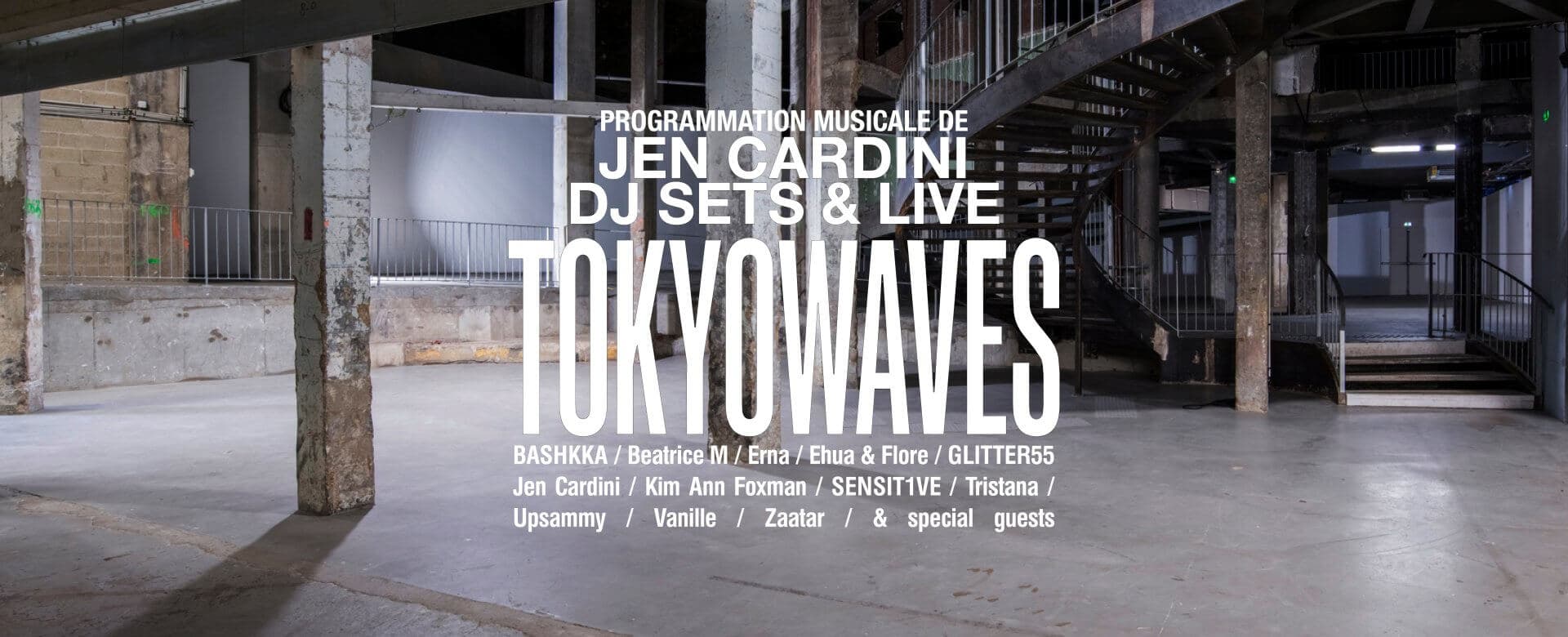 Jen Cardini estrena Tokyo Waves en el Palais de Tokyo