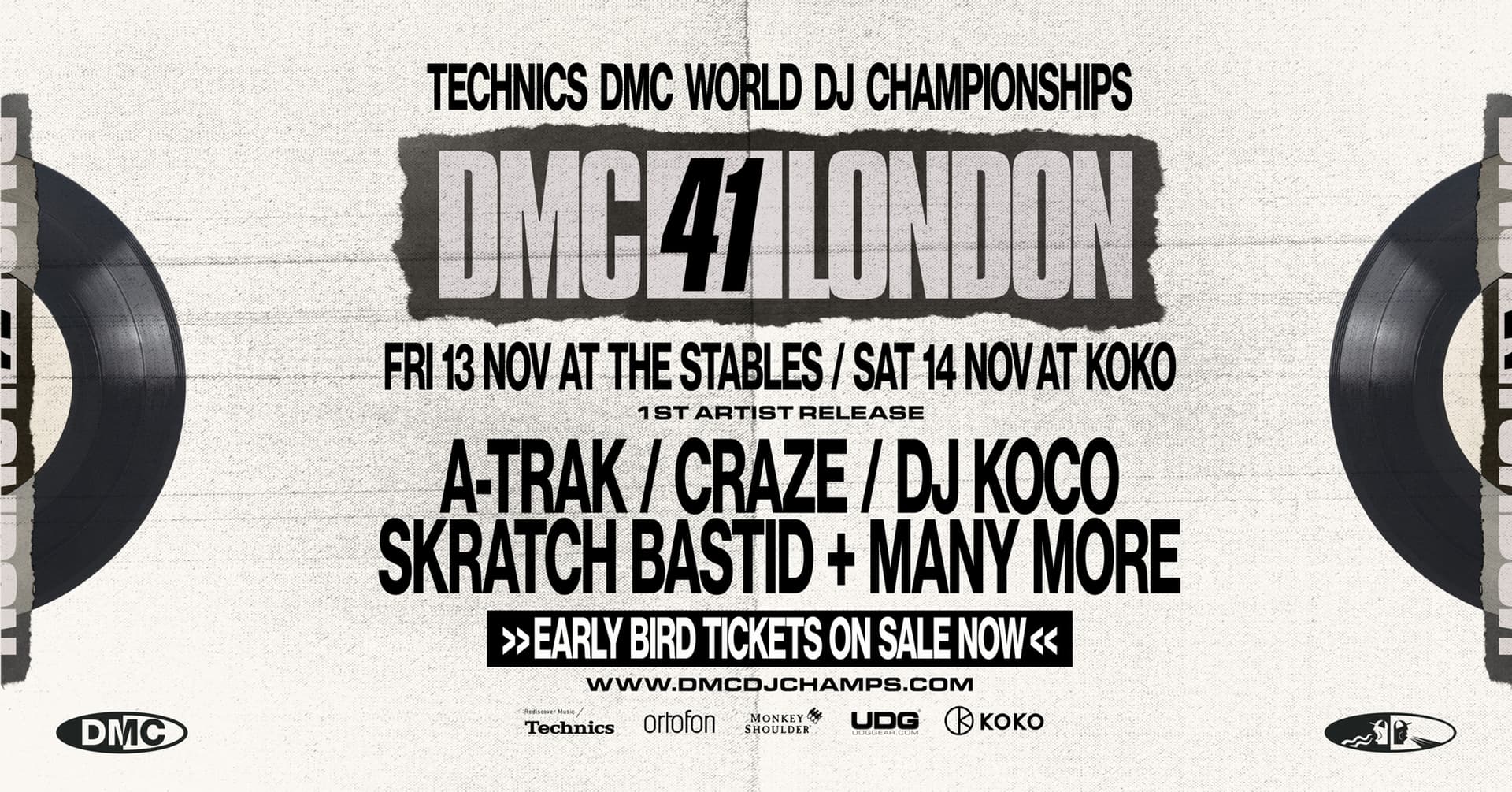 DMC World DJ Championships 2026: Londres acoge su regreso