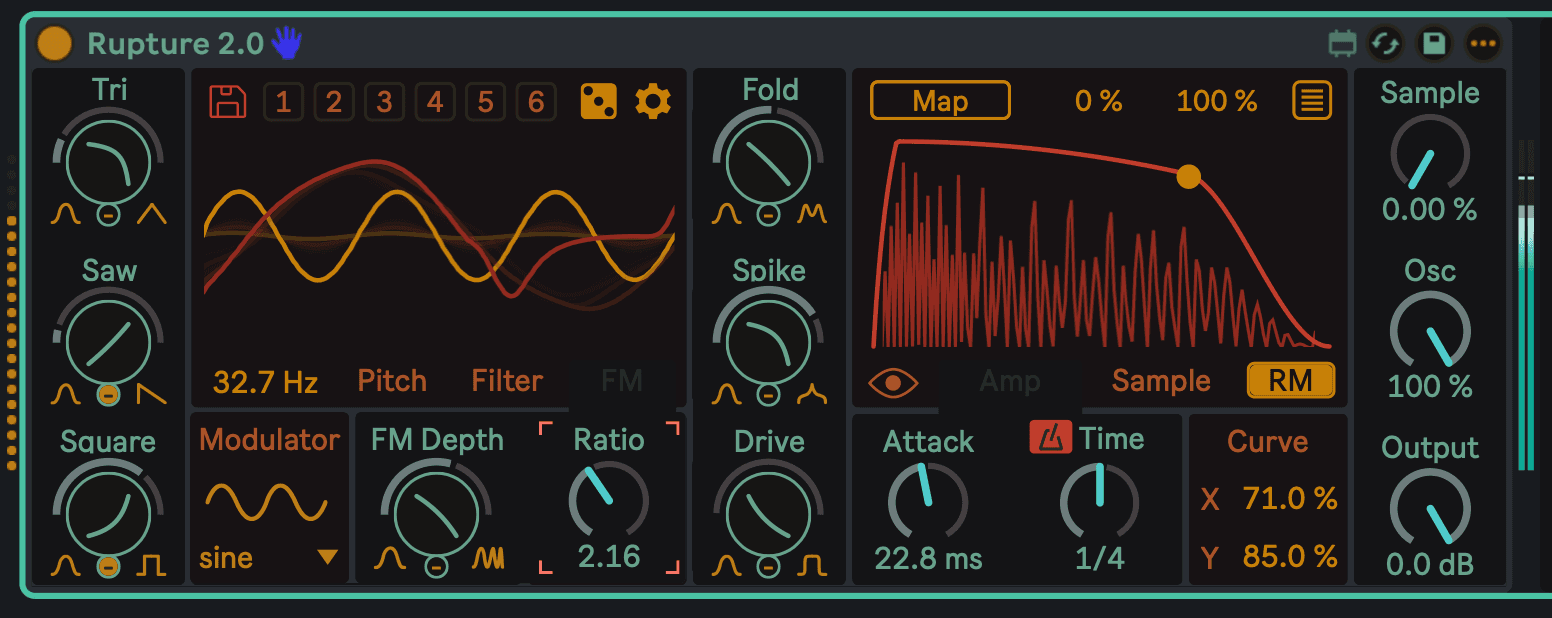 Impactor y Rupture 2: Síntesis percusiva en Ableton