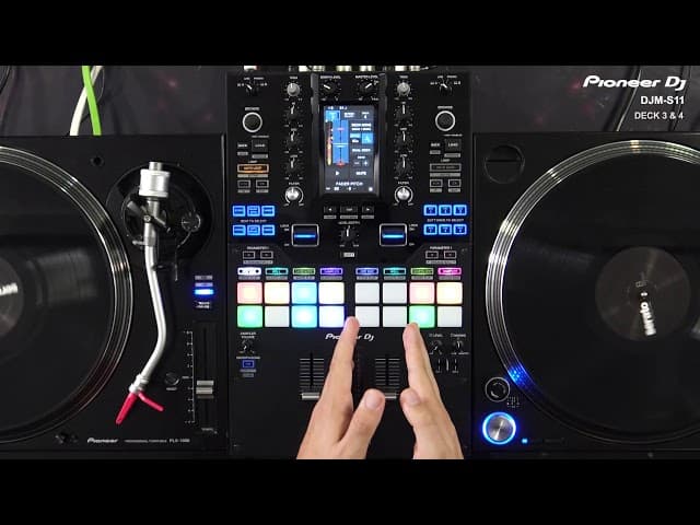 Controla los Decks 3 y 4 en Pioneer DJM-S11 sin menús
