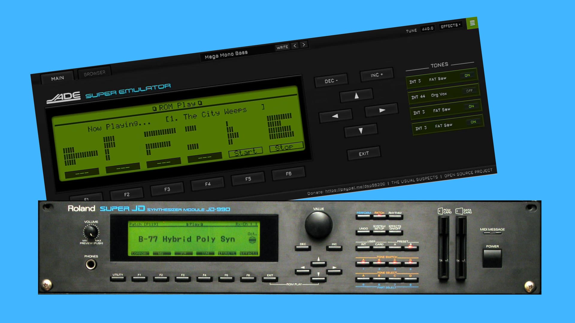 JADE: El Emulador del Roland JD-990 Entra en Fase Alfa