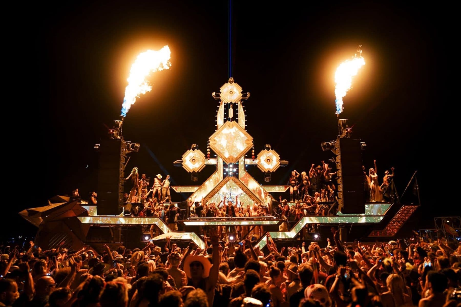 Mayan Warrior pausa su icónico Art Car en Burning Man 2026