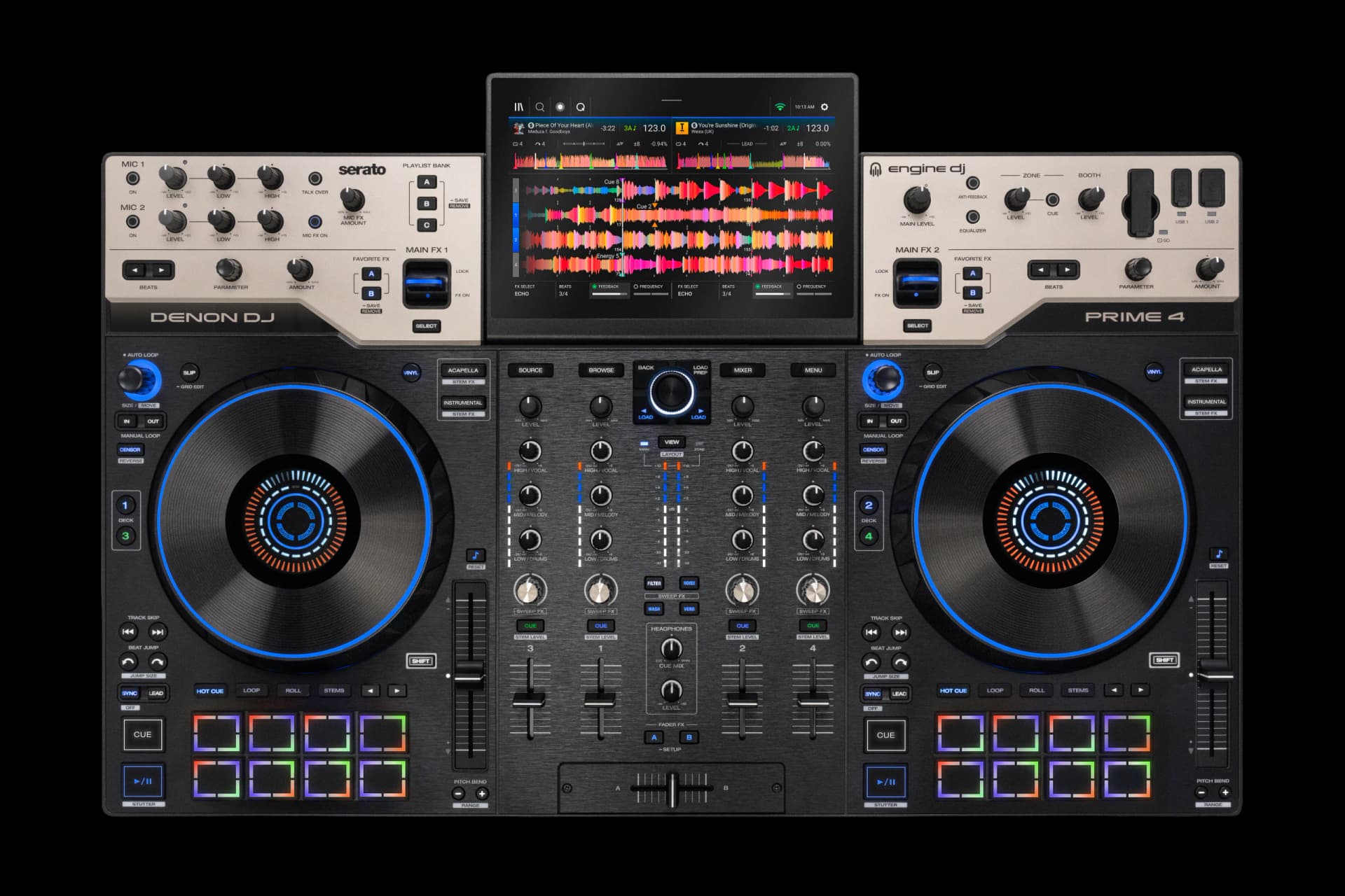 Denon DJ PRIME 4 G2: Revolución en sistemas standalone