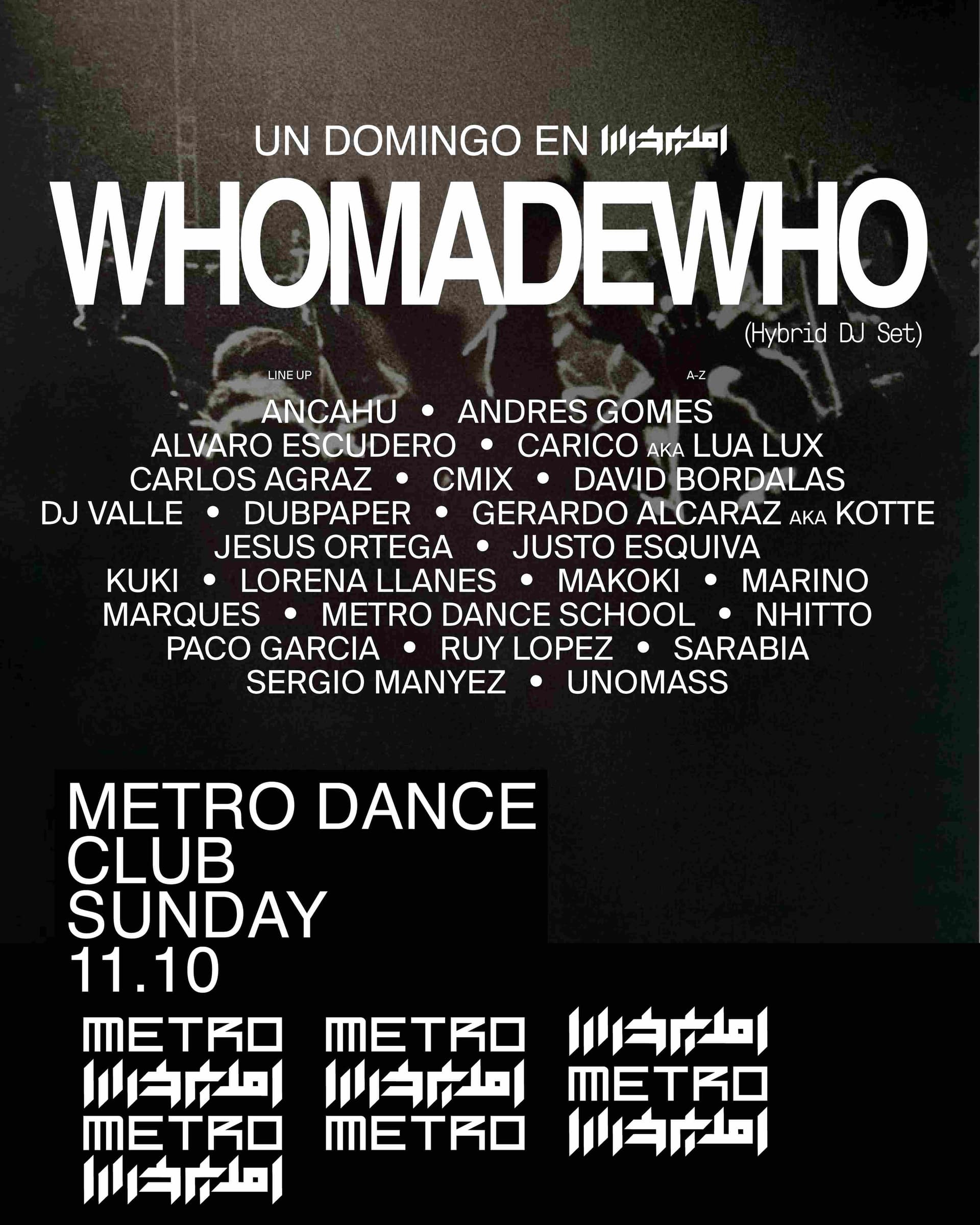 Un Domingo en Metro con WhoMadeWho