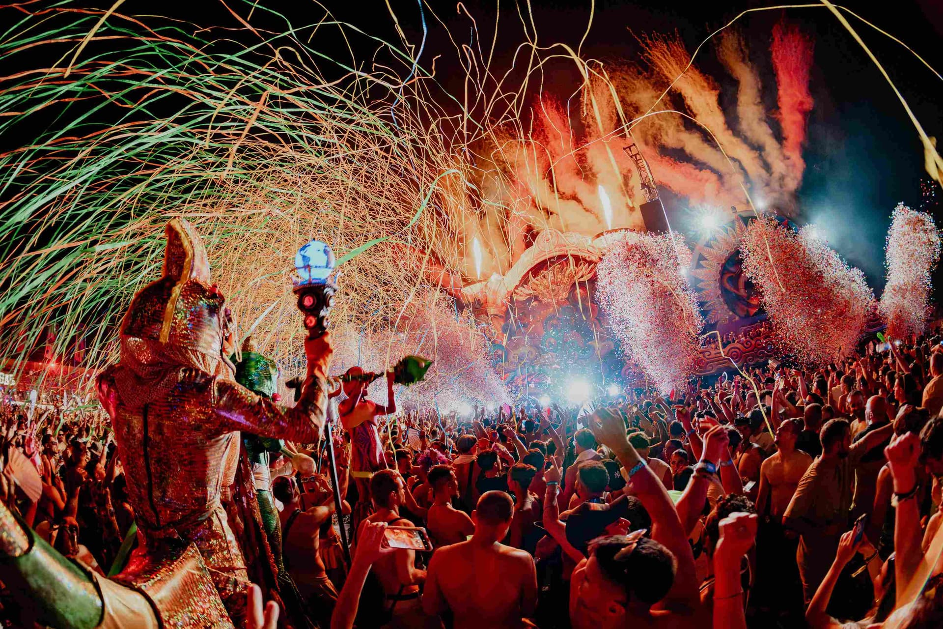 Cartel completo elrow Málaga XXL