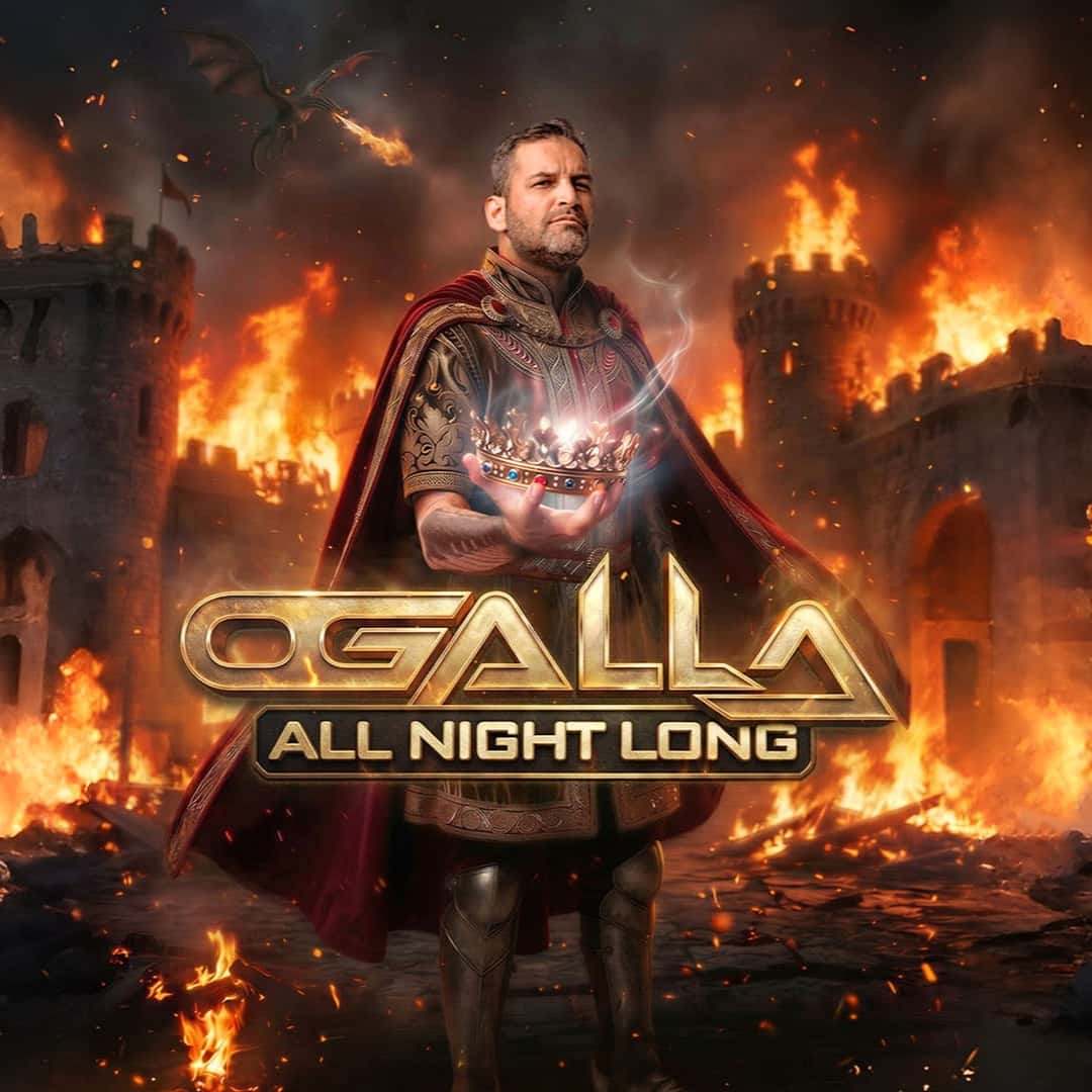 Cartel de INVADERS pres. OGALLA ALL NIGHT LONG