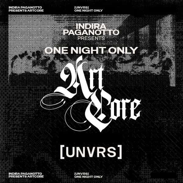 Cartel de Indira Paganotto presents ARTCORE